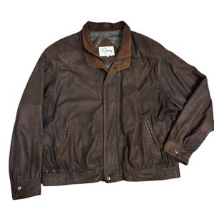 Remy Leather Dark Brown Men's Jacket